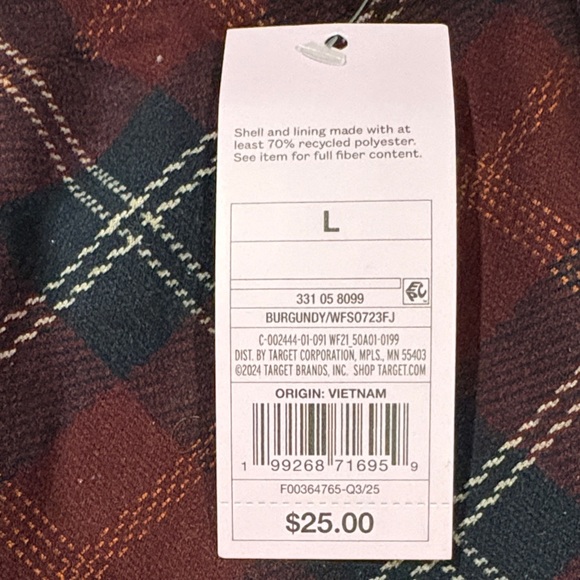 Wild Fable Tartan Mini Skirt in Red and Black - Picture 6 of 6